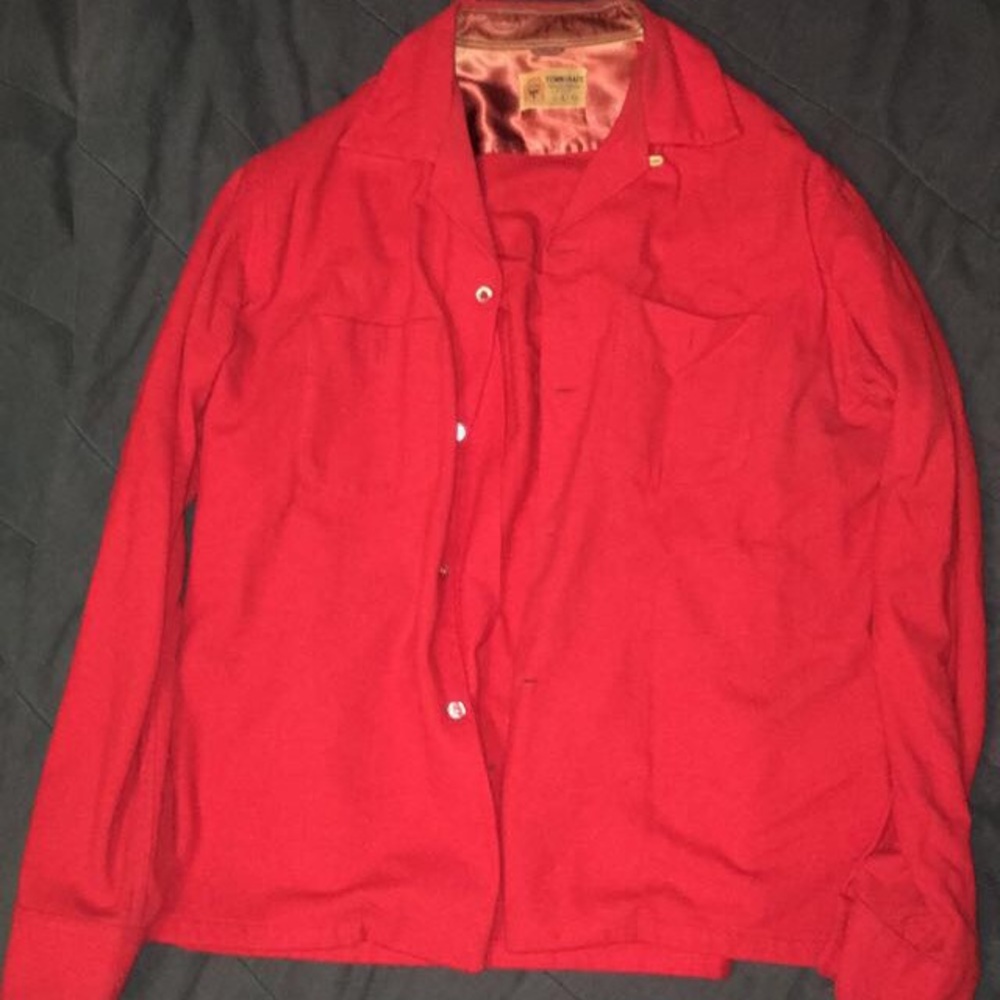 Vintage red women’s coat